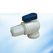 Tank Ball Valve Elbow 1/4"NPT (08001)